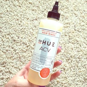 Hue apple cider vinegar hair rinse